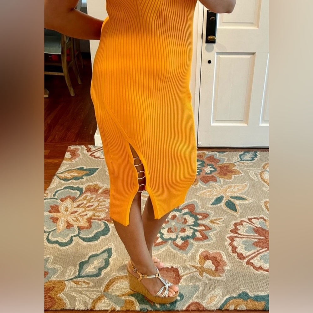 Coach Georgiana wedge strappy sandals silver Size 11 - Picture 10 of 10